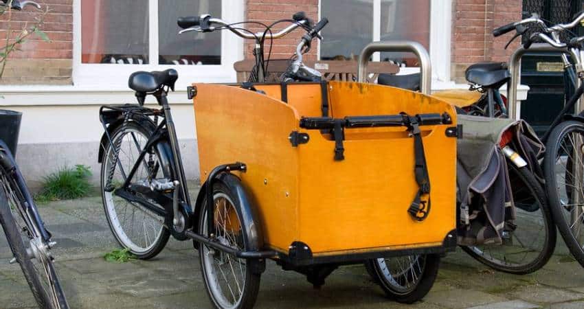 Best cargo bike with a door for dogs or children