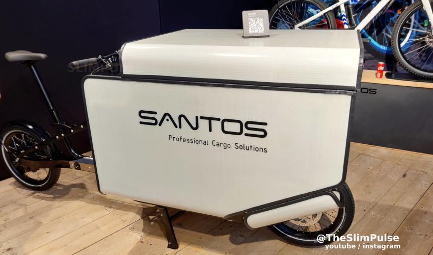 Light Electric Vehicle Santos Cargo with cargo box