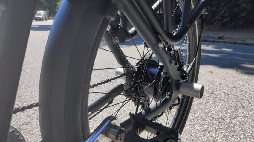 Rear-wheel drive of the Ahooga e-bike