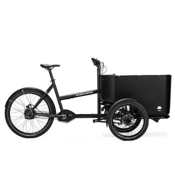 The best three-wheeler cargo bike with tilting system to prevent falls